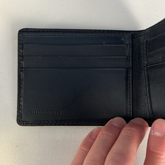 Authentic Burberry Leather Wallet - Picture 5 of 11